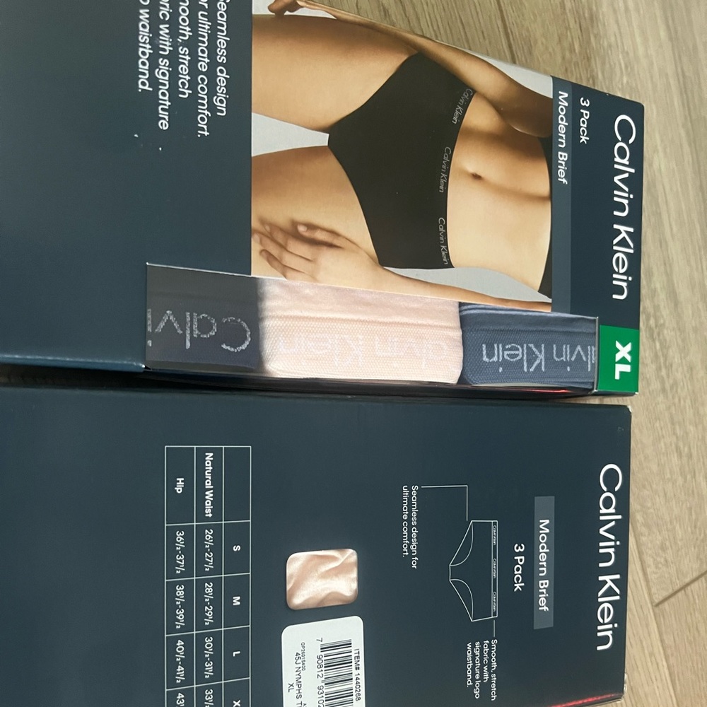 ⭐️ Firm Price ⭐️ 3 New in box Calvin Klein underwear